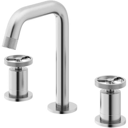 Vigo Cass 1.2 GPM 8" Double Handle Widespread Bathroom Faucet Brushed Nickel