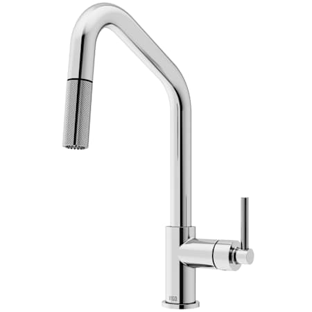 Vigo Utopia 1.8 GPM 15" H Single Handle Single Hole Kitchen Faucet Chrome