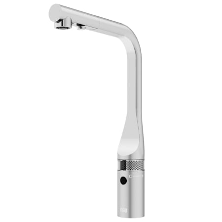 Vigo Jewel Touchless Sensor 15" Single Handle Pull-Out Kitchen Faucet Chrome
