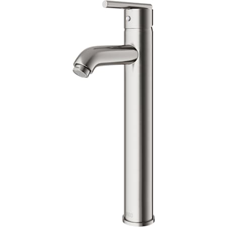 Vigo Seville 1.2 GPM 13" Single Handle Single Hole Vessel Bathroom Faucet Brushed Nickel