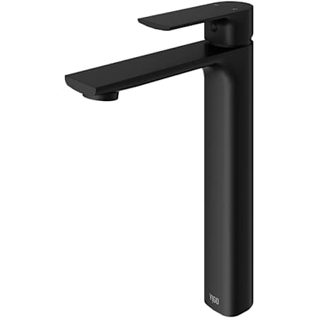Vigo Norfolk 1.2 GPM 11" Single Handle Single Hole Vessel Bathroom Faucet Matte Black