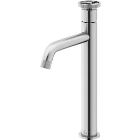 Vigo Cass 1.2 GPM 12" Single Handle Single Hole Vessel Bathroom Faucet Brushed Nickel