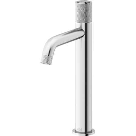 Vigo Apollo 1.2 GPM 12" Single Handle Single Hole Vessel Bathroom Faucet Brushed Nickel