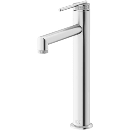 Vigo Sterling 1.2 GPM 11" Single Handle Single Hole Vessel Bathroom Faucet Brushed Nickel