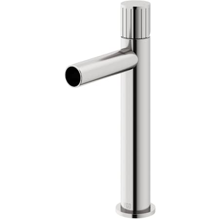 Vigo Ashford 1.2 GPM 11" Single Handle Single Hole Vessel Bathroom Faucet Brushed Nickel
