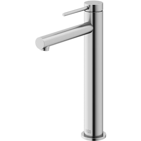 Vigo Jewel 1.2 GPM 11" Single Handle Single Hole Vessel Bathroom Faucet Brushed Nickel