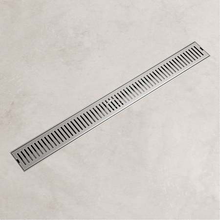 Vigo Elan 24" Linear Shower Drain Brushed Nickel