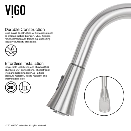 Vigo-VG15022-Durable Construction