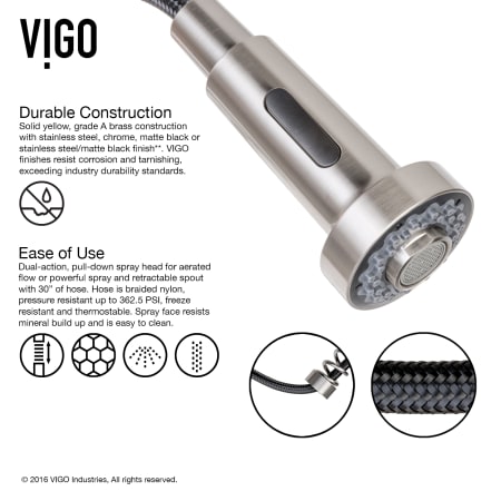 Vigo-VG15077-Durable Construction