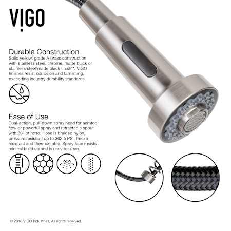 Vigo-VG15100-Durable Construction