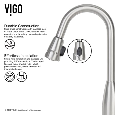 Vigo-VG15173-Durable Construction