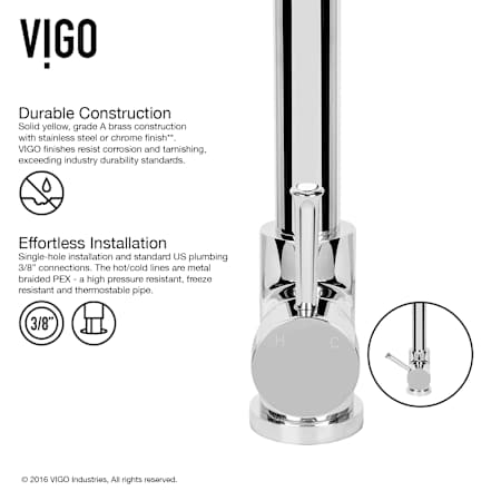 Vigo-VG15218-Durable Construction