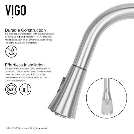 Vigo-VG15233-Durable Construction