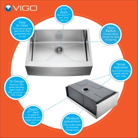 Vigo-VG15397-Sink Features