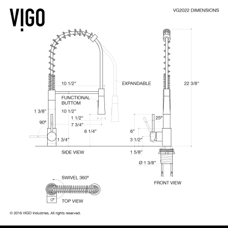 Vigo-VG15436-Specification Image