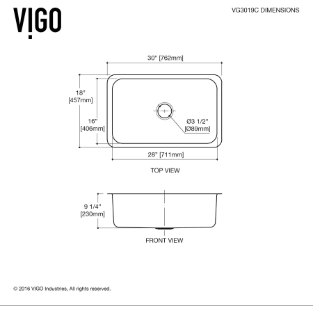 Vigo-VG3019CK1-Dimensions