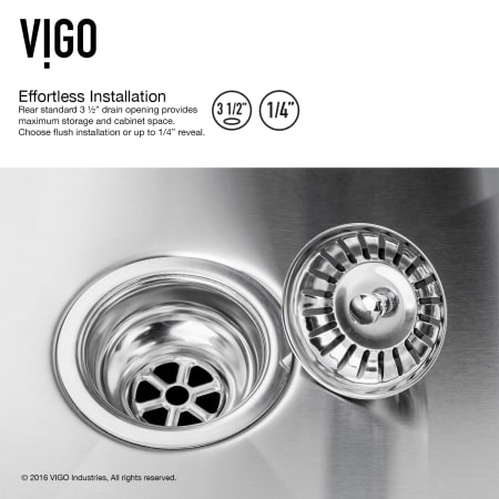 Vigo-VG3620BLK1-Drain Size