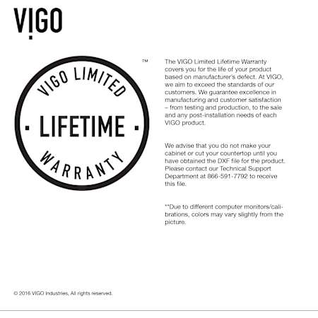 Vigo-VGR3218BLK1-Warranty