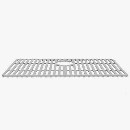 Vigo Noma 15" L x 28" W Silicone Basin Rack For Single Basin Sink Gray