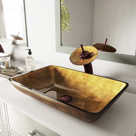 Vigo-VGT009-Single Basin Lifestyle View