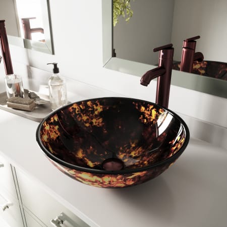Vigo-VGT101-Single Basin Lifestyle View