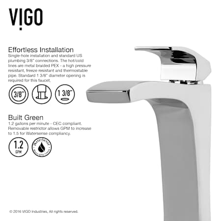 Vigo-VGT1019-Easy Installation - Faucet