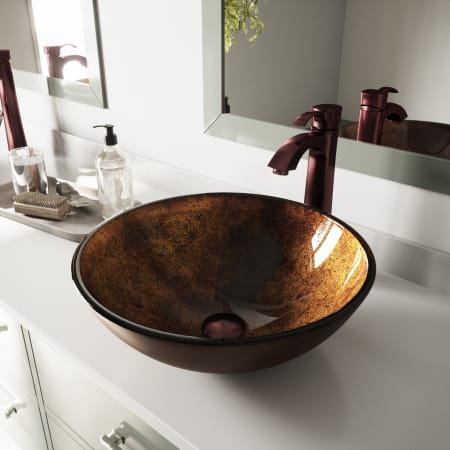 Vigo-VGT152-Single Basin Lifestyle View