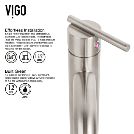 Vigo-VGT270-Installation Faucet Details