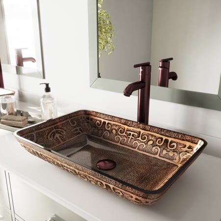Vigo-VGT284-Single Basin Lifestyle View