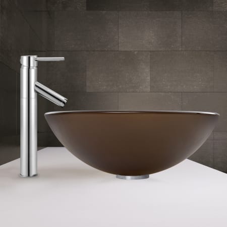 Vigo-VGT863-Faucet and Sink Front Level View