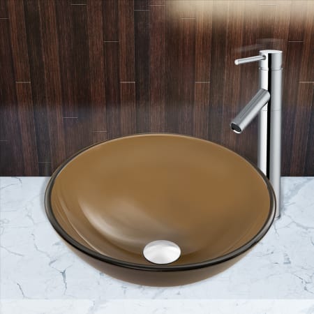 Vigo-VGT863-Faucet and Sink Front View