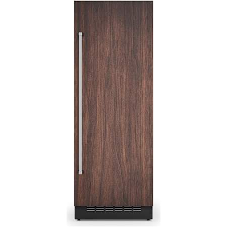 Viking Veil 30 Inch Wide 17 Cu. Ft. Energy Star Certified Panel Ready All Fridge Refrigerator with PlasmaCluster Ion Purifier Panel Ready