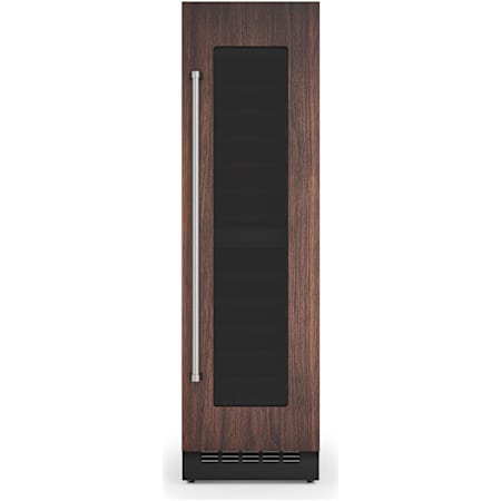 Viking Veil 24 Inch Wide 72 Bottle Capacity Panel Ready Built-In Wine Cooler with Dual Zone Cooling Panel Ready