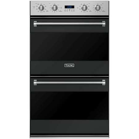 Viking 30 Inch Wide 7.6 Cu. Ft. Double Electric Oven with Concealed Bake Element Antique Bronze