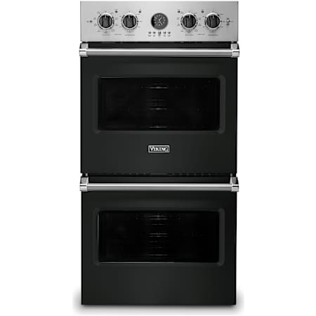 Viking 5 Series 27 Inch Wide 4.1 Cu. Ft. Double Electric Oven Antique Bronze
