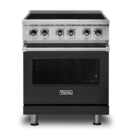 Viking 30 Inch Wide 4.7 Cu. Ft. Free Standing Electric Range with Dual and Bridge Elements Antique Bronze