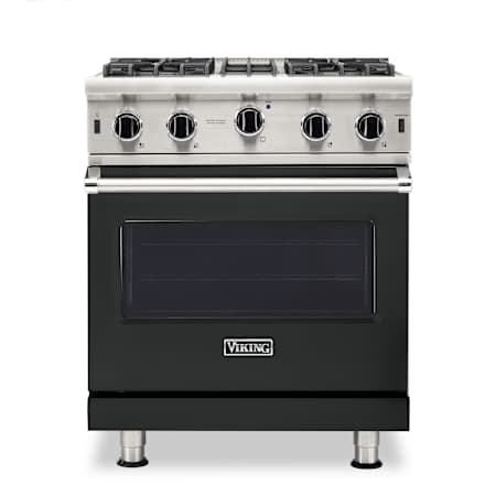 Viking 30 Inch Wide 4 Cu. Ft. Free Standing Open Burner Gas Range - Natural Gas Antique Bronze