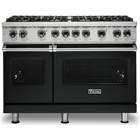 Viking 48 Inch Wide 5.07 Cu. Ft. Free Standing Natural Gas Range with SureSpark Ignition System and VariSimmer Functionality Antique Bronze