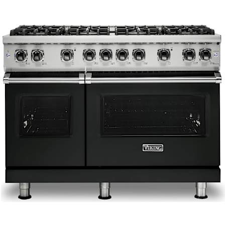 Viking 5 Series 48 Inch Wide 5.07 Cu. Ft. Free Standing Liquid Propane Range with SureSpark Ignition System and VariSimmer Functionality Antique Bronze