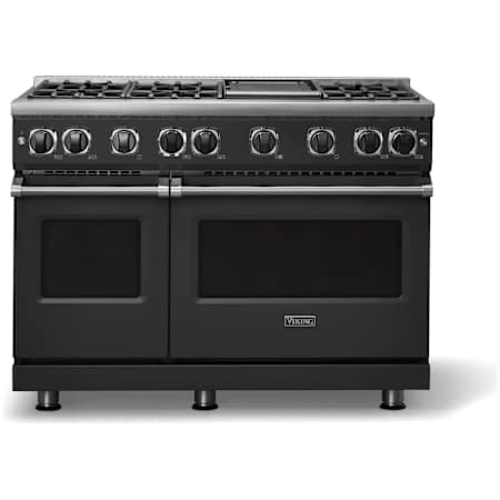 Viking 7 Series 48 Inch Wide 7.3 Cu. Ft. Free Standing Gas Range with Griddle Antique Bronze