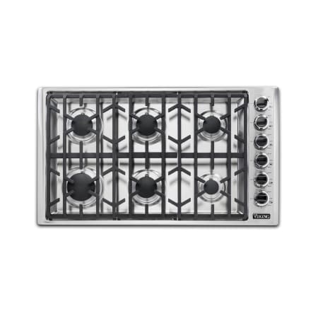 Viking Professional 5 Series 36 Inch Wide Built-In Gas Cooktop -  Liquid Propane Stainless Steel