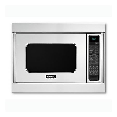 Viking 27 Inch Wide Microwave Trim Kit Stainless Steel