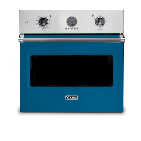 Viking 5 Series 30 Inch Wide 4.7 Cu. Ft. Single Electric Oven Alluvial Blue