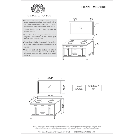 Specification Sheet