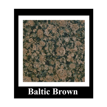 Baltic Brown Finish Countertop