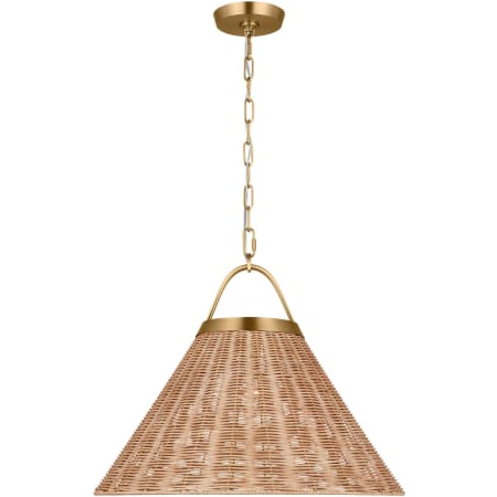 Visual Comfort Whitby 30" Wide Pendant Burnished Brass
