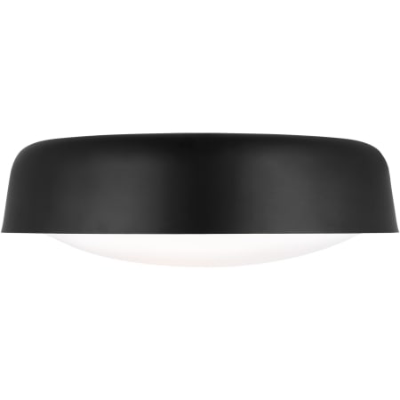 Visual Comfort Draper 2 Light 16" Wide Flush Mount Bowl Ceiling Fixture Midnight Black