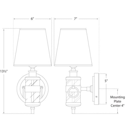 TOB2730 Line Drawing