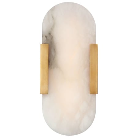 Visual Comfort Melange 10" Tall LED Wall Sconce Antique Burnished Brass