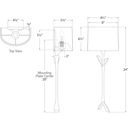 ARN2080 Line Drawing